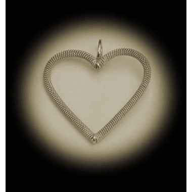Ciondolo Cuore in filigrana sarda 