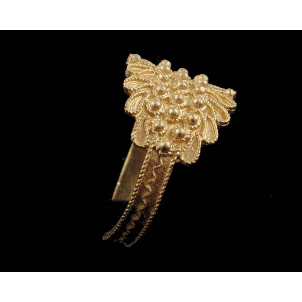 Anello sardo filigrana argento rosato 3 fili 