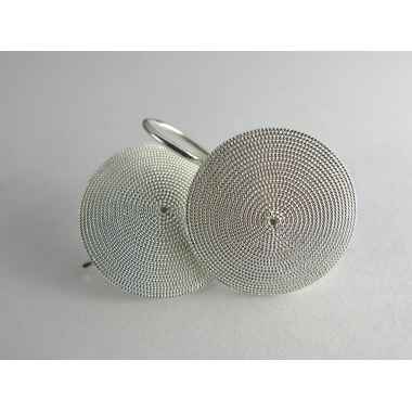 Orecchini in filigrana sarda argento corbula