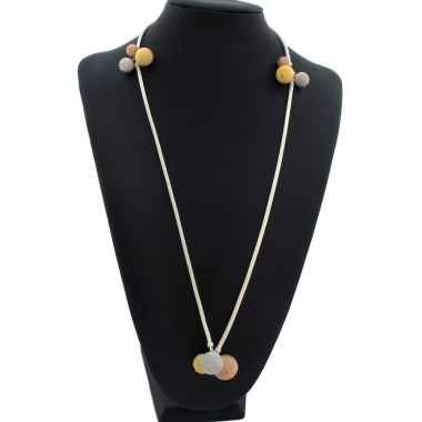 Gioiello sardo collana in filigrana con sfere