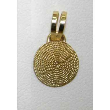 Ciondolo gioiello sardo corbula filigrana oro 750 
