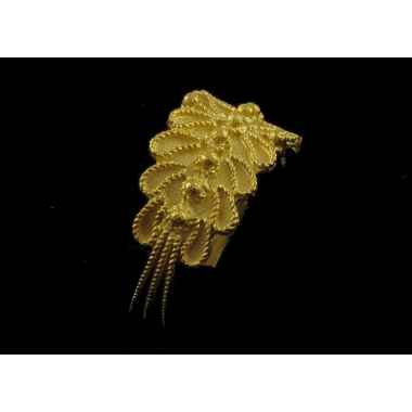 Gioielli sardi Fede sarda dorata 1 filo 