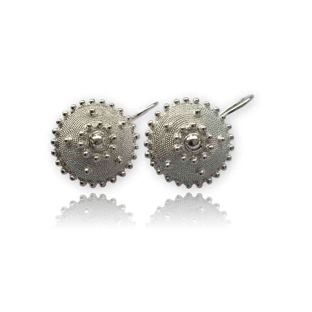 Orecchini a bottone - Gioielli Sardi 