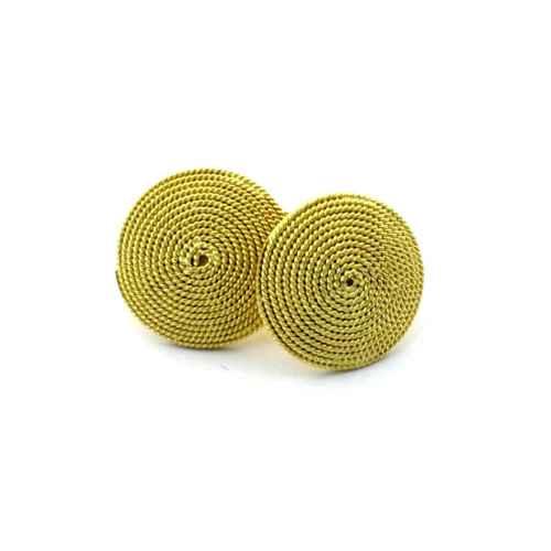 Orecchini filigrana sarda corbula in oro giallo 