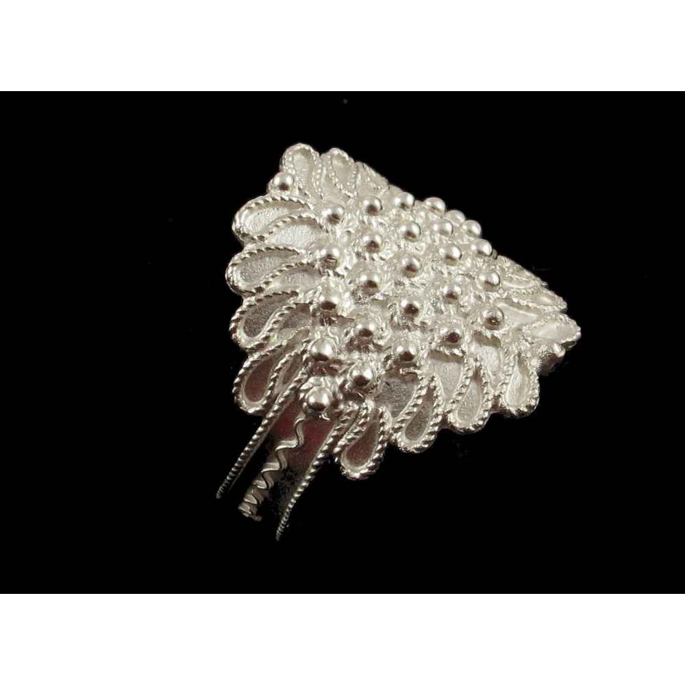 Fedina sarda filigrana in argento 5 fili  