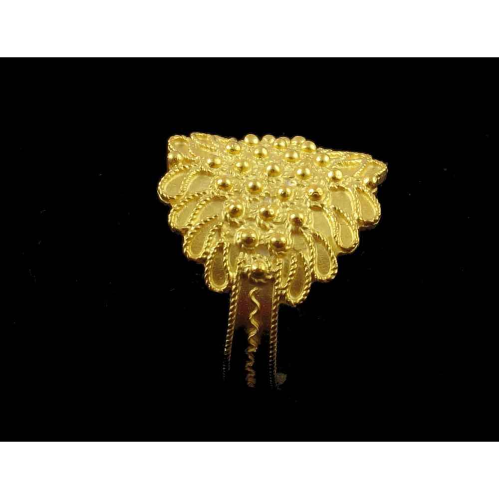 Fedina sarda filigrana dorata 5 fili  