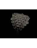 MYA ACCESSORIES | Bracciale elastico tre linee con sfere